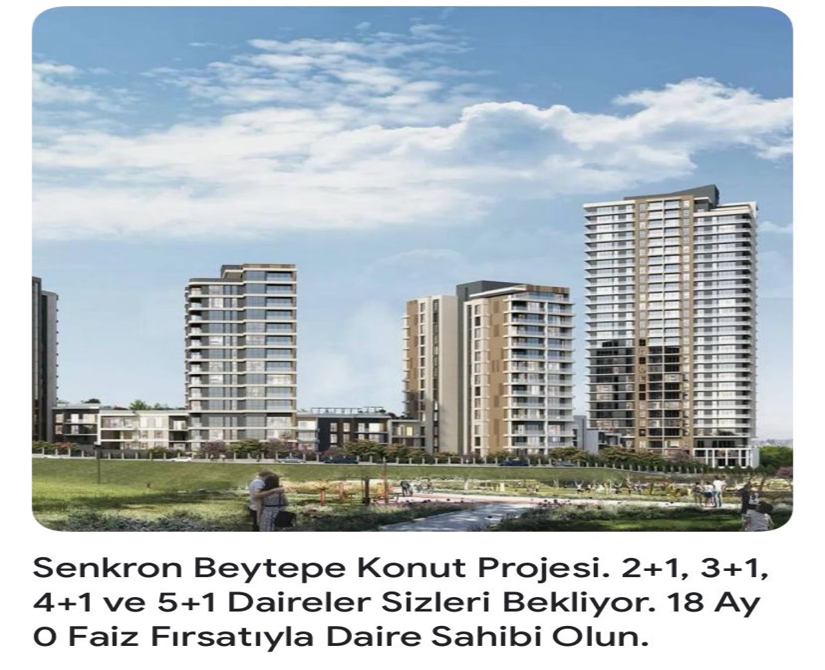 Yeni konut projesi ile sıfır faiz oranlı konutlarınız sizleri bekliyor! 2 + 1’den 5 + 1 dairelere kadar dilediğinizi tercih edin