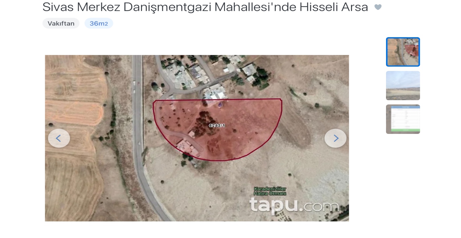 65.000 TL’ye arsanın hissesini satın alacaksınız! Tam yatırımlık arsa satışa çıkartıldı