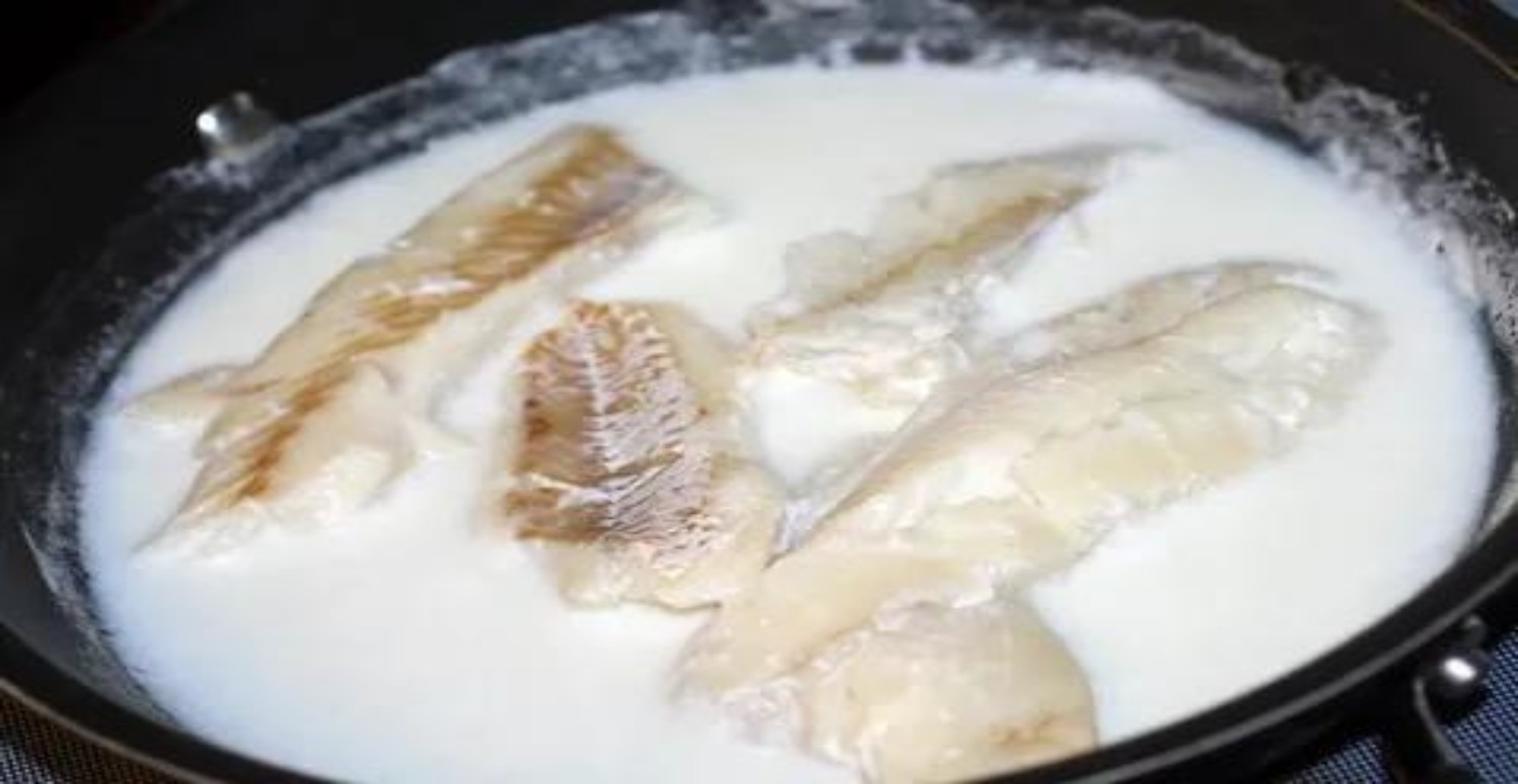 balığı sütte bekletmek