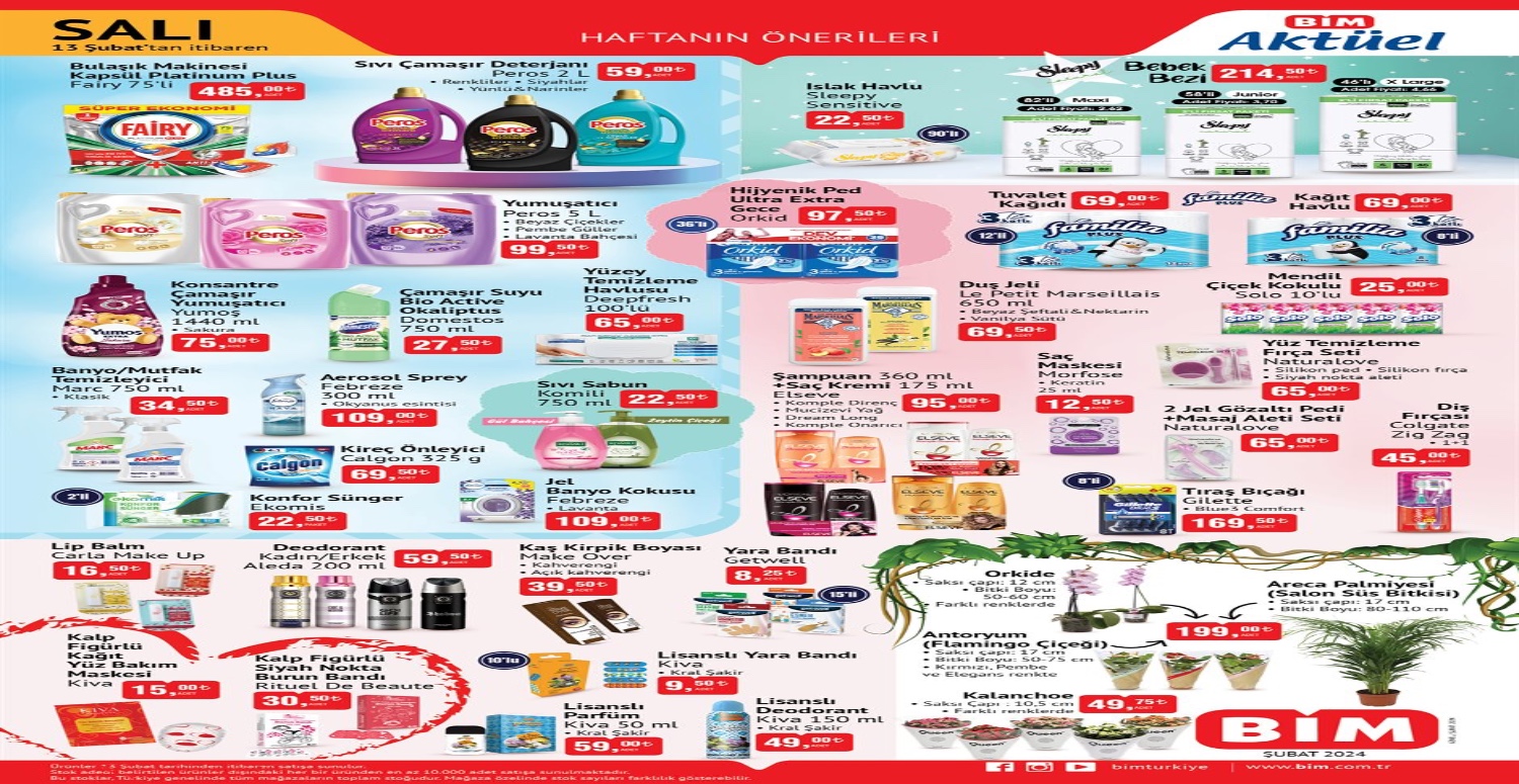Bim 13 19 Şubat aktüel katalogu