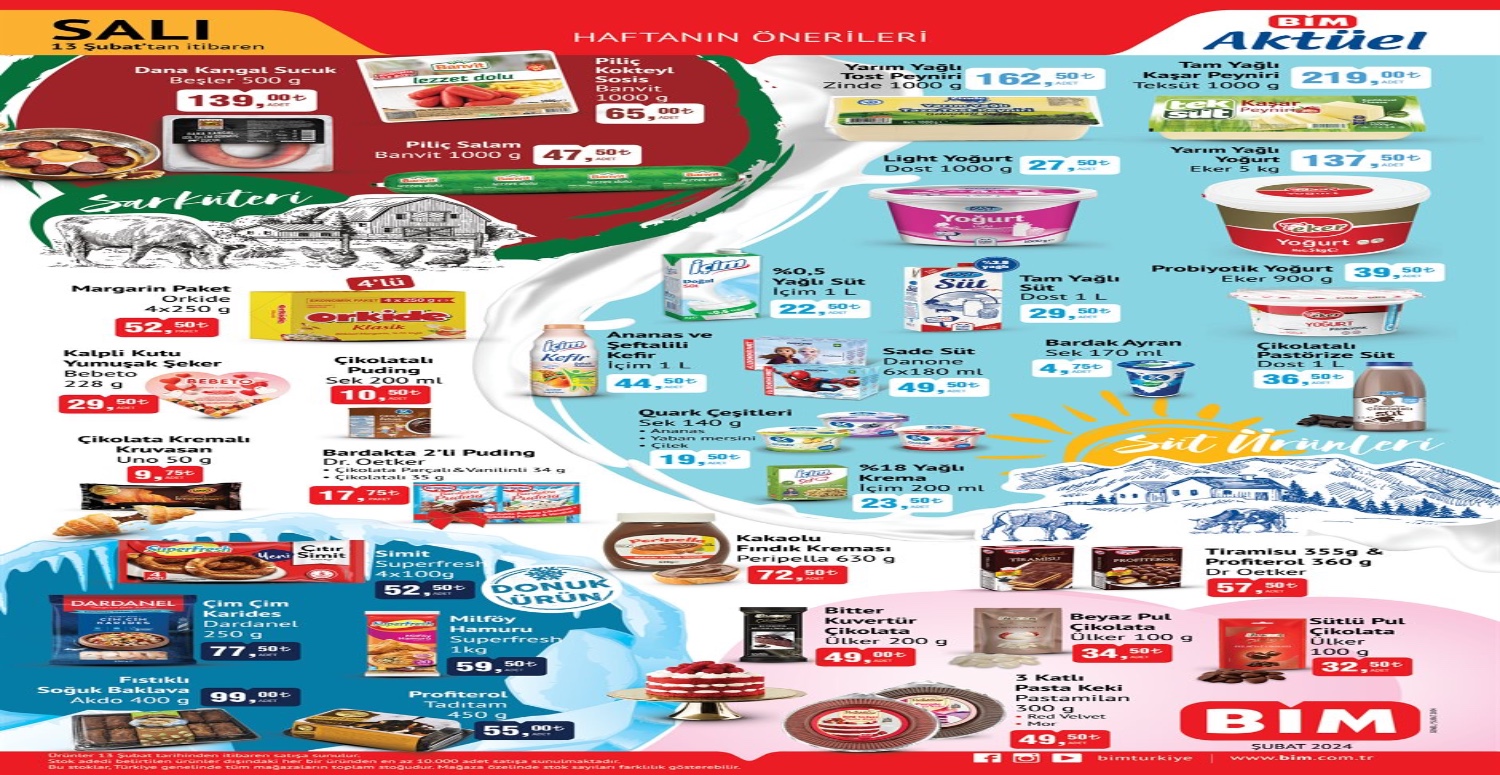 Bim 13 19 Şubat aktüel katalogu