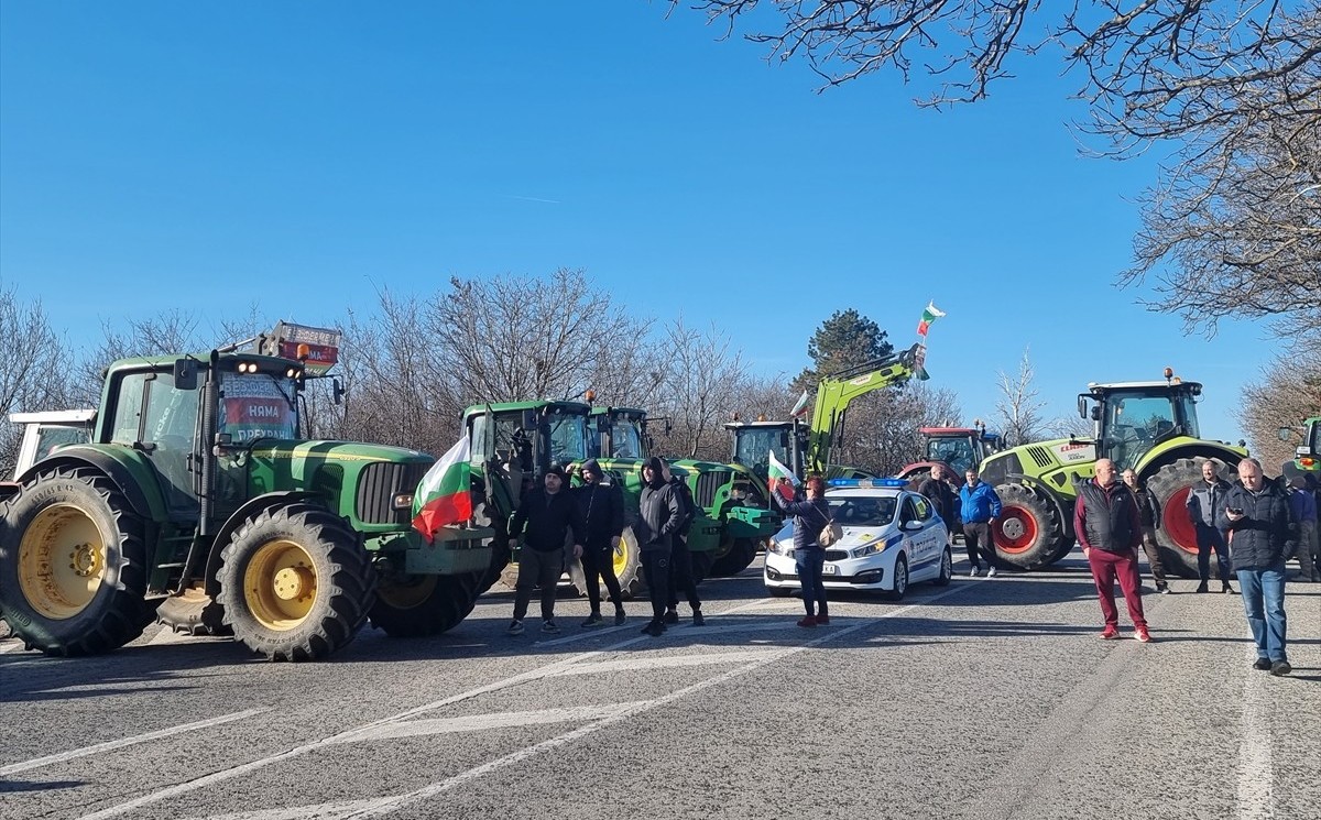 bulgaristan tarım protesto