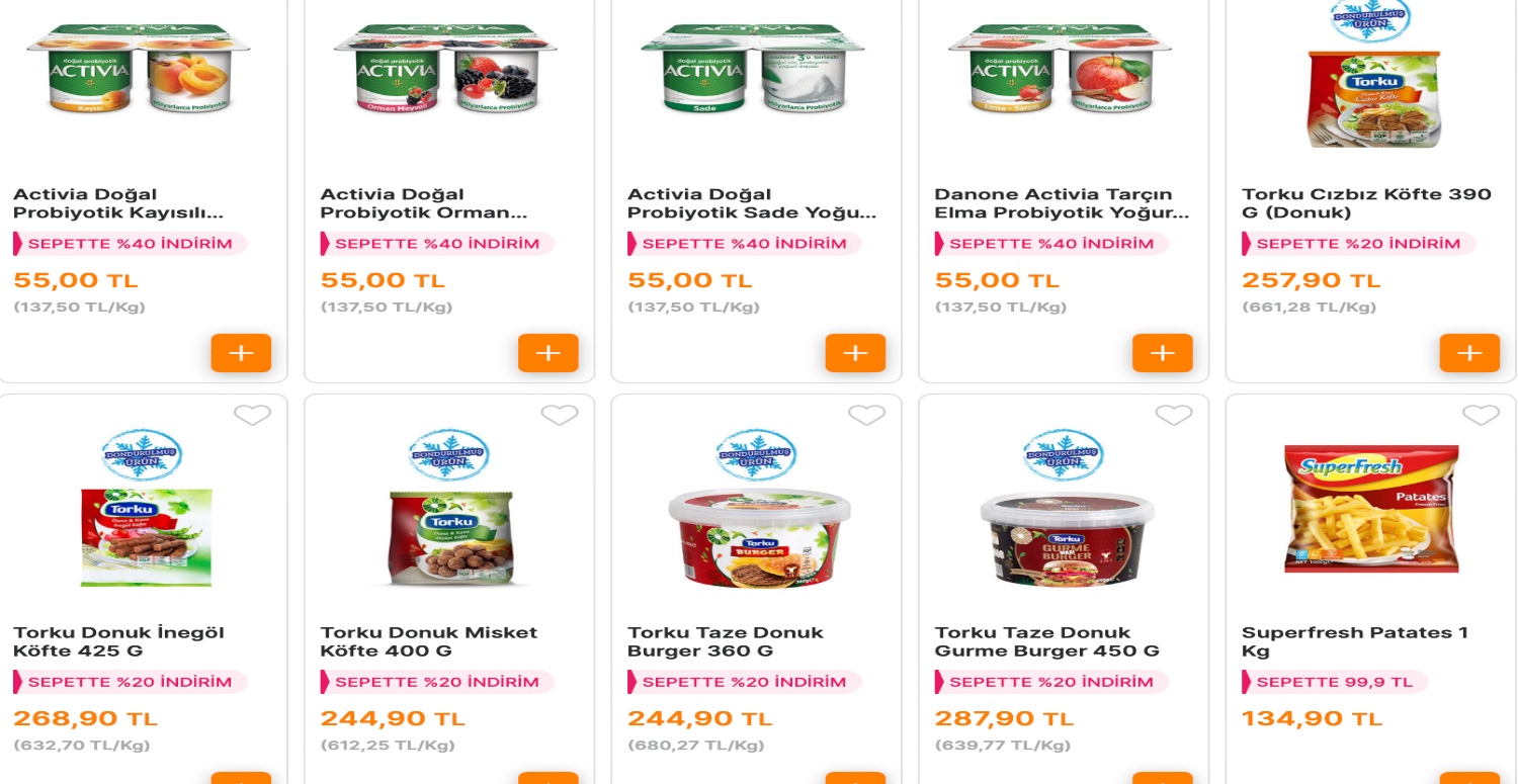 Büyük boy yumurta sepette 72, sucuk ise 115 TL’ye düşüyor! Taze perşembeye kampanyası başladı