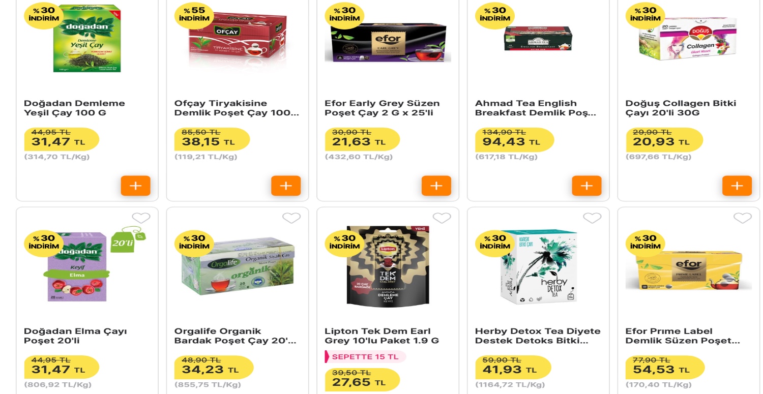 Çay tiryakileri koştur koştur indirimden yararlanamaya gidiyor! Çaylarda yüzde 30 indirim