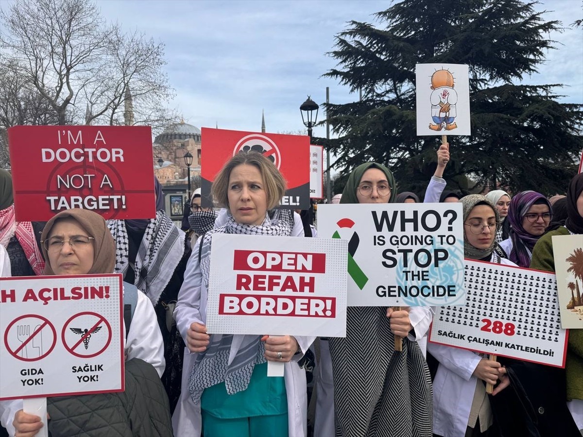 gazze destek yürüyüşü