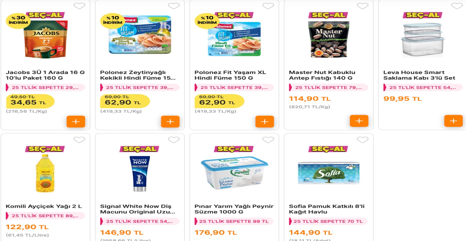 Kağıt havlu 70 TL’ye beyaz peynir 99 TL’ye düşüyor o markette her şey yarı fiyatına düştü