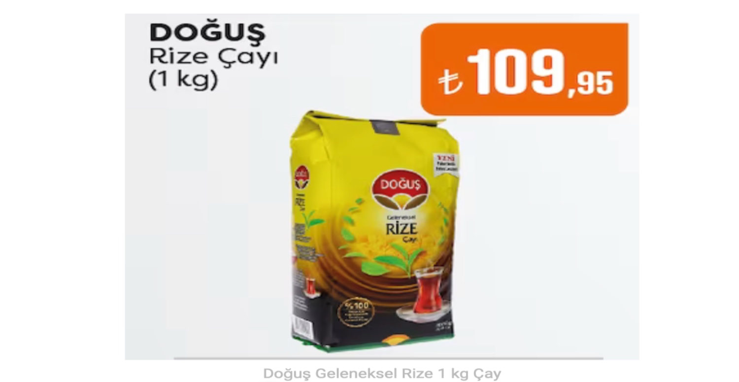Kocaman paket çay o markette en uygun fiyattan satışta! Gelen giden en az 2 3 paket sepete ekliyor