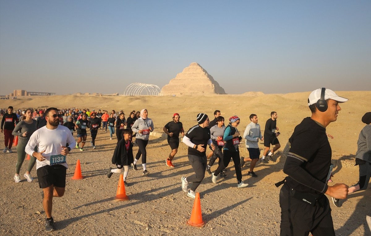 mısır sakkara maratonu