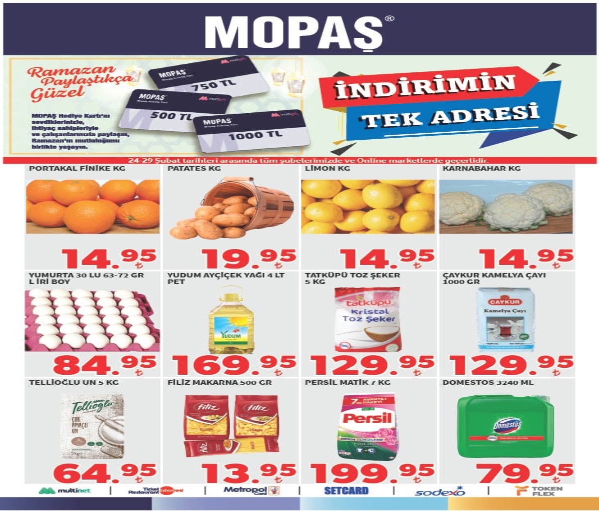 Mopaş 29 Şubat 2024 aktüel kataloğu