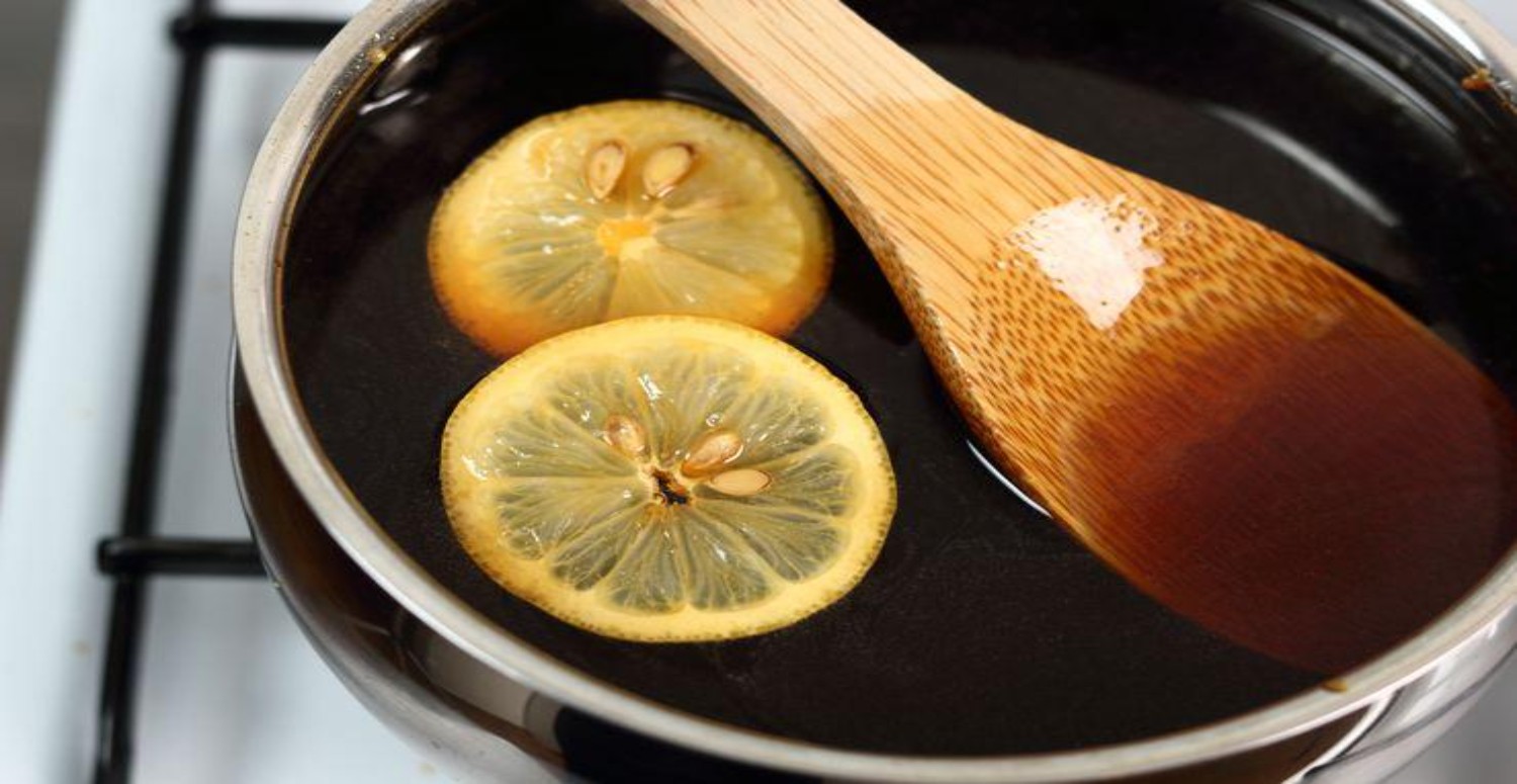 pekmez ve limon karışımı