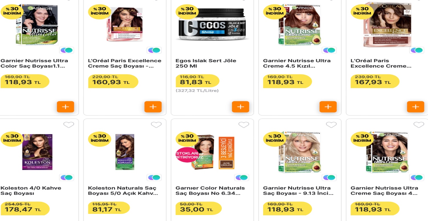Saç boyaları yüzde 30 indirimle satışa çıkartıldı! O marketin önünde kuyruk oluştu