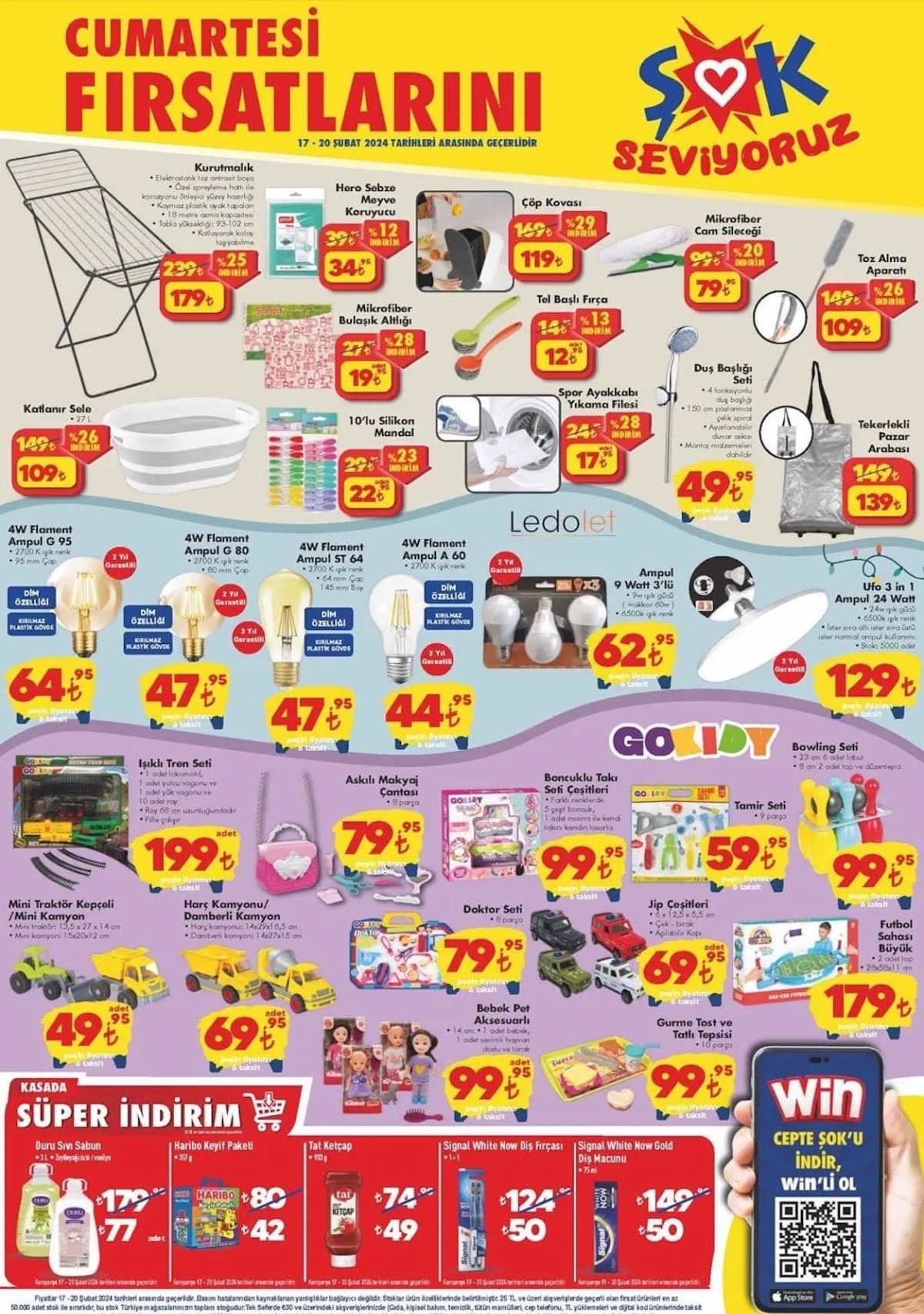 Şok 17 20 Şubat aktüel kataloğu
