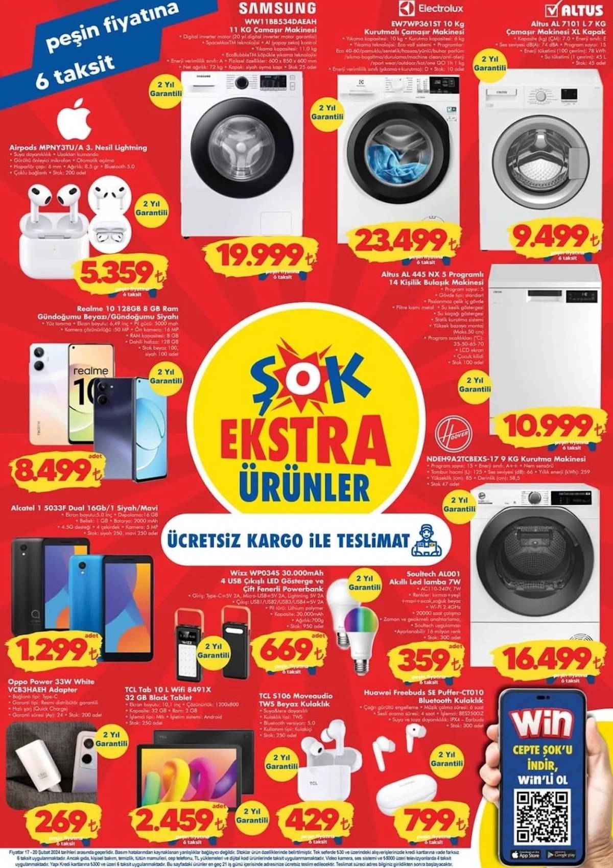 Şok 17 20 Şubat aktüel kataloğu