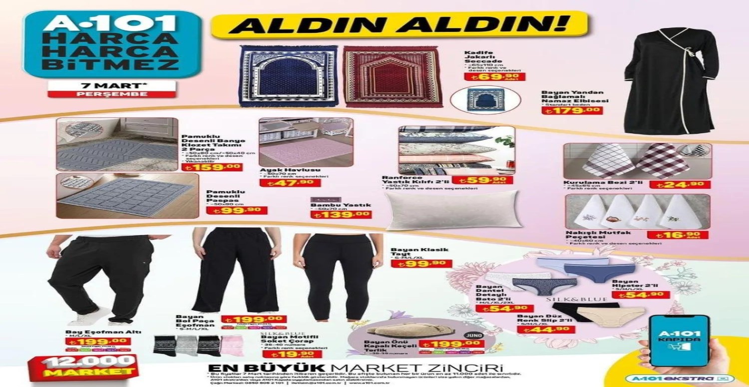 A101 7 MART AKTÜEL