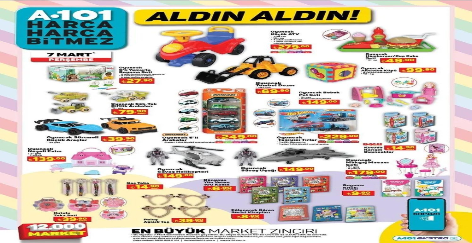A101 MAĞAZA AKTÜEL İNDİRİM