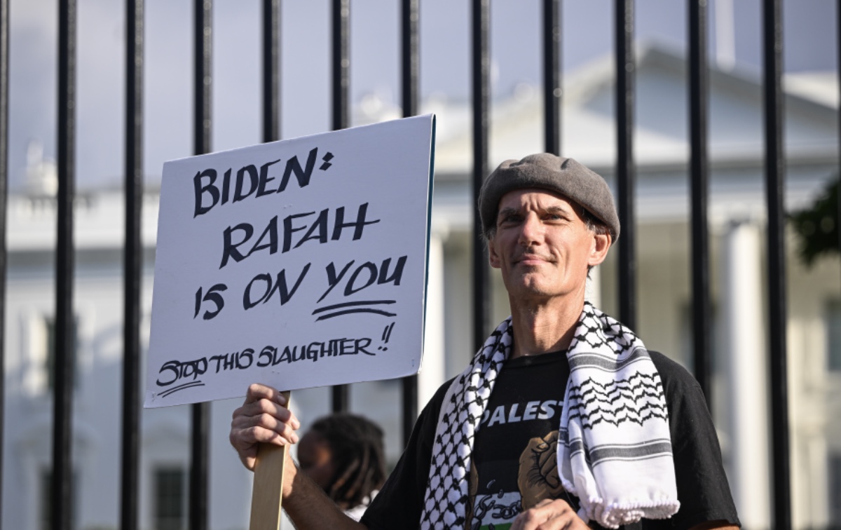 beyaz saray protesto