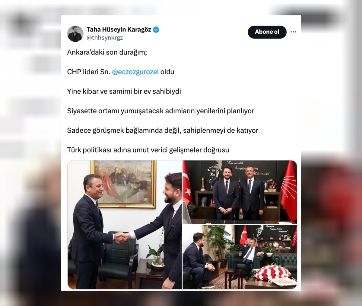 taha Hüseyin karagöz