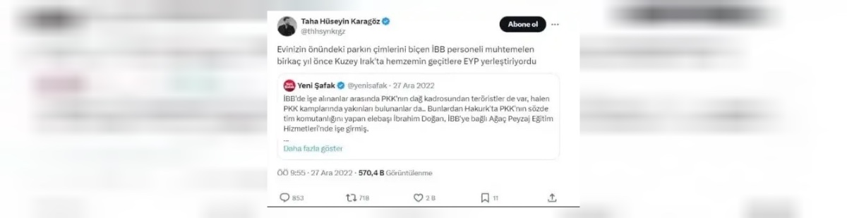 taha Hüseyin karagöz