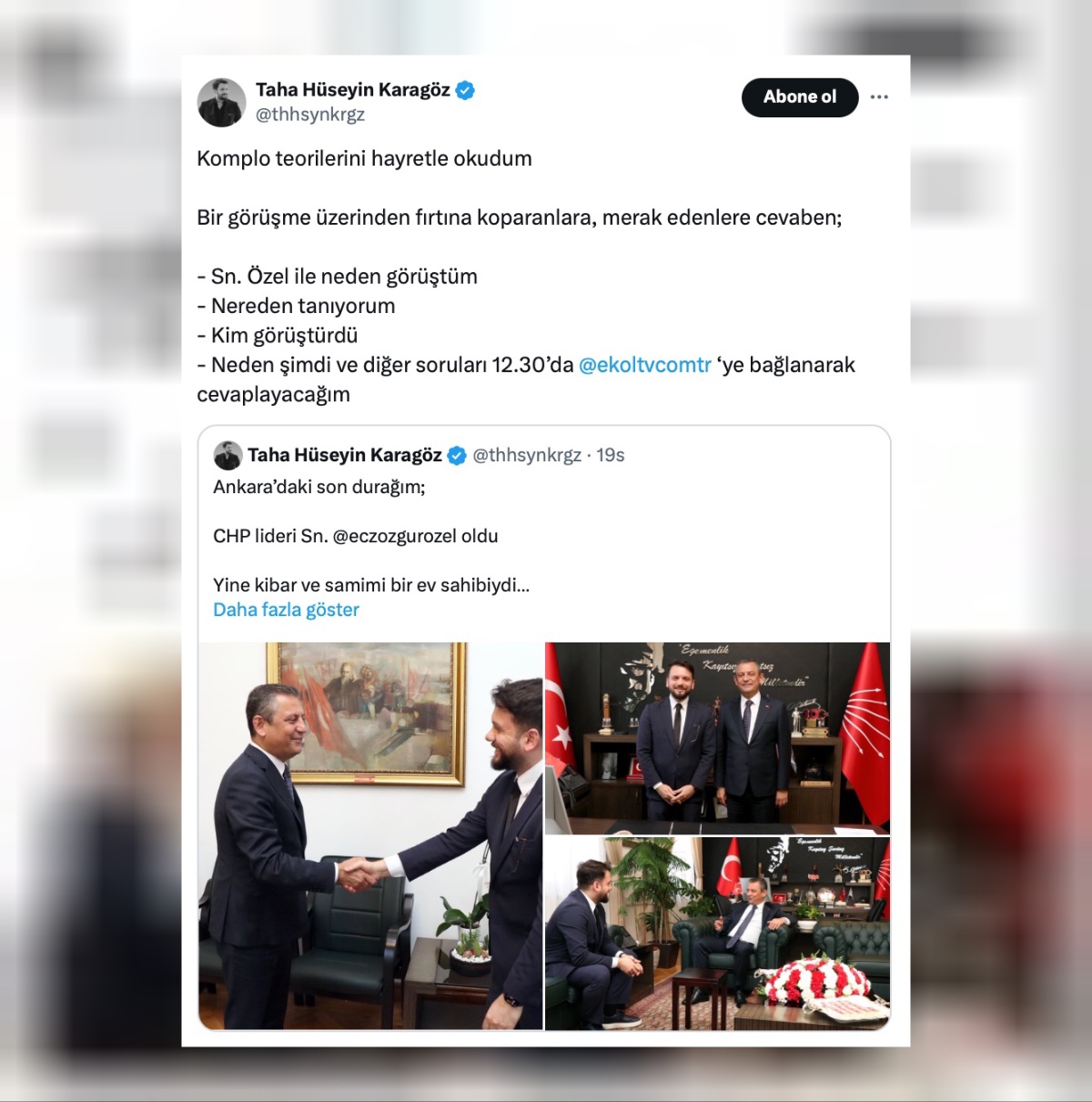 taha Hüseyin Karagöz