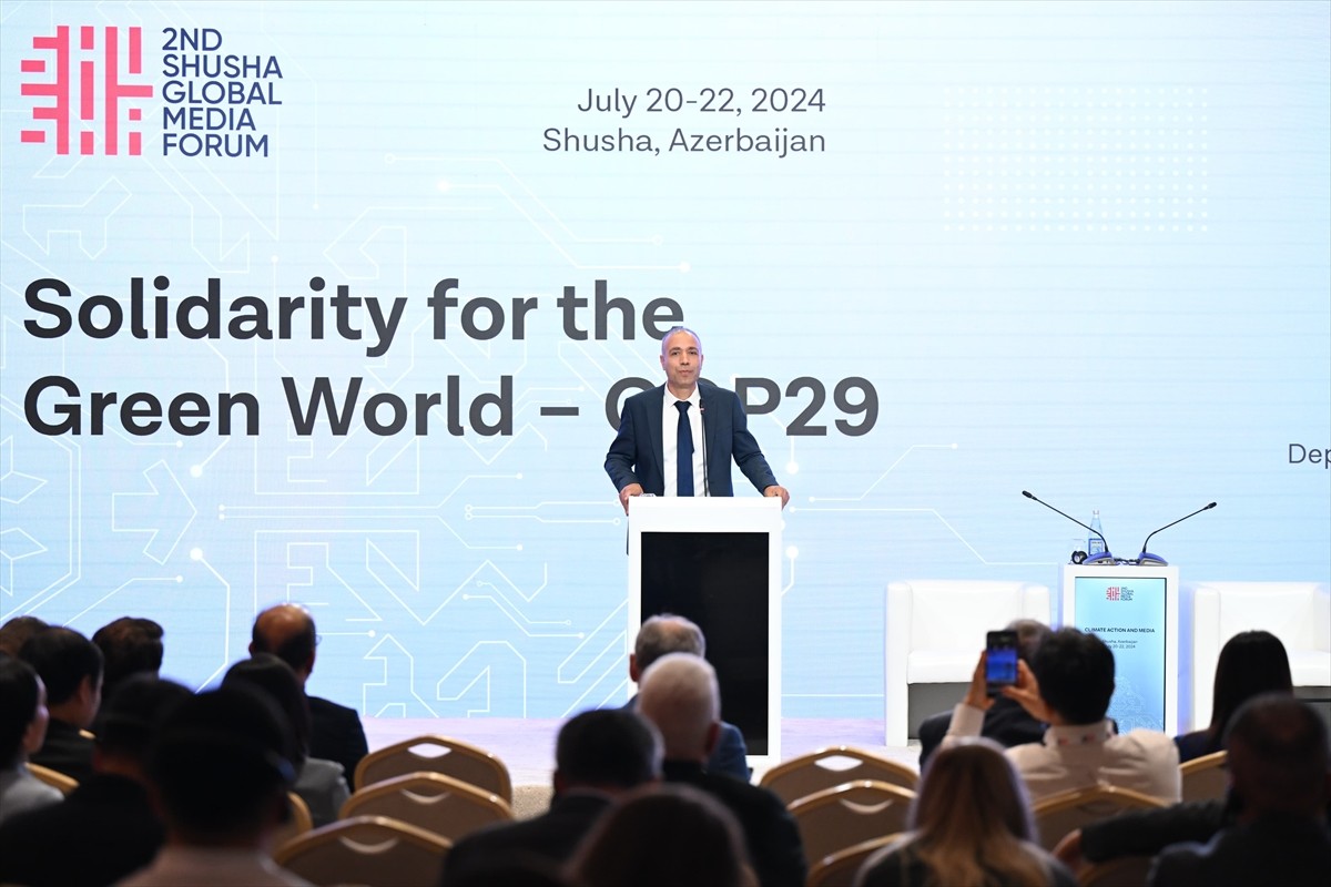 Azerbaycan Enerji Bakanı Yardımcısı, COP 29 CEO'su Elnur Soltanov, Şuşa kentinde düzenlenen 2....