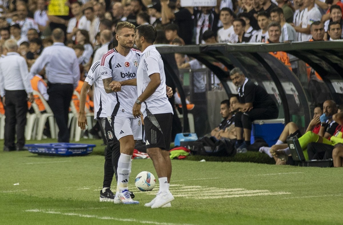 Beşiktaş Futbol Takımı, hazırlık maçında Gençlerbirliği ile Kocaeli Yıldız Entegre Stadı'nda...