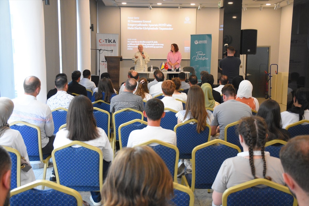 Bosna Hersek'in başkenti Saraybosna'da Fetullahçı Terör Örgütü'nün (FETÖ) 15 Temmuz'daki darbe...