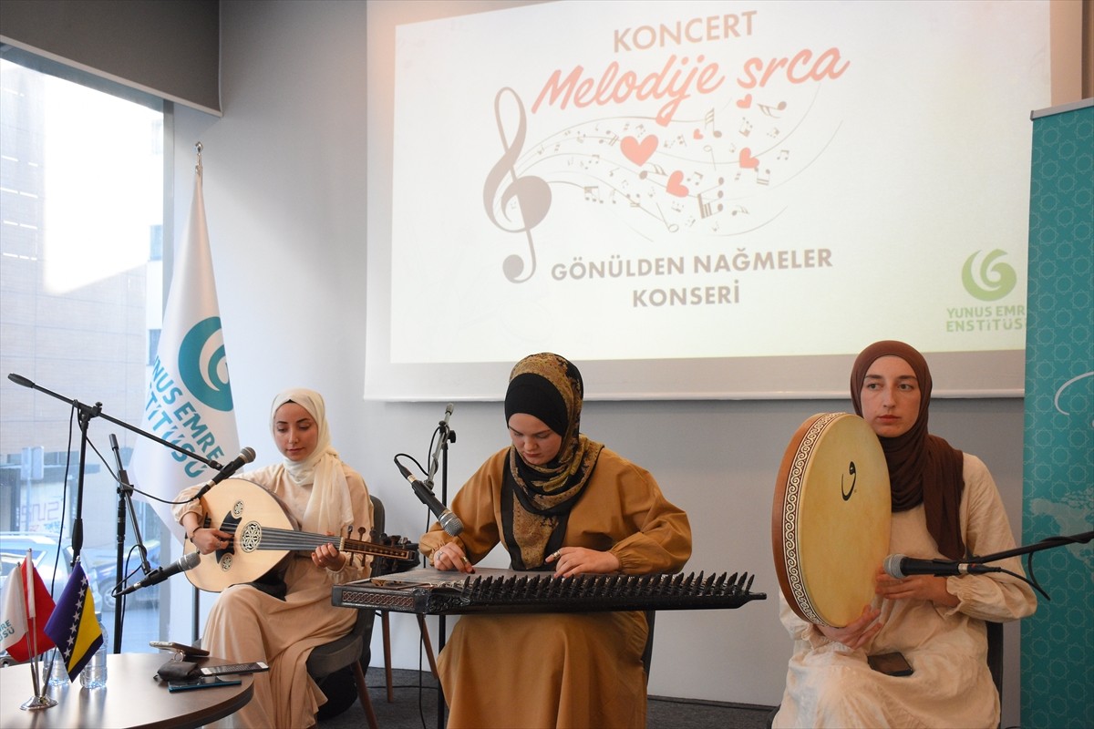 Bosna Hersek'in başkenti Saraybosna'daki Yunus Emre Enstitüsü'nde (YEE), "Gönülden Nağmeler"...