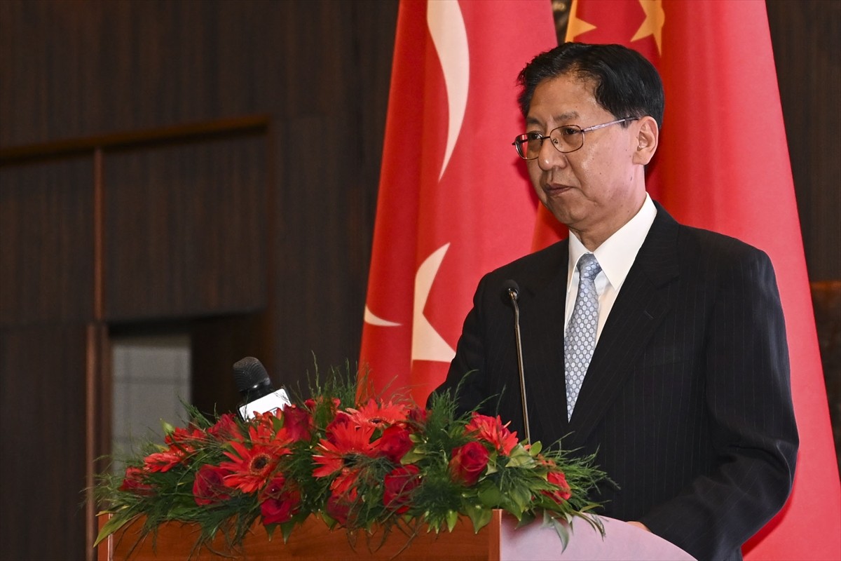 Çin'in Ankara Büyükelçiliği, Çin Halk Kurtuluş Ordusunun 97'nci kuruluş yıl dönümünü başkentte bir...