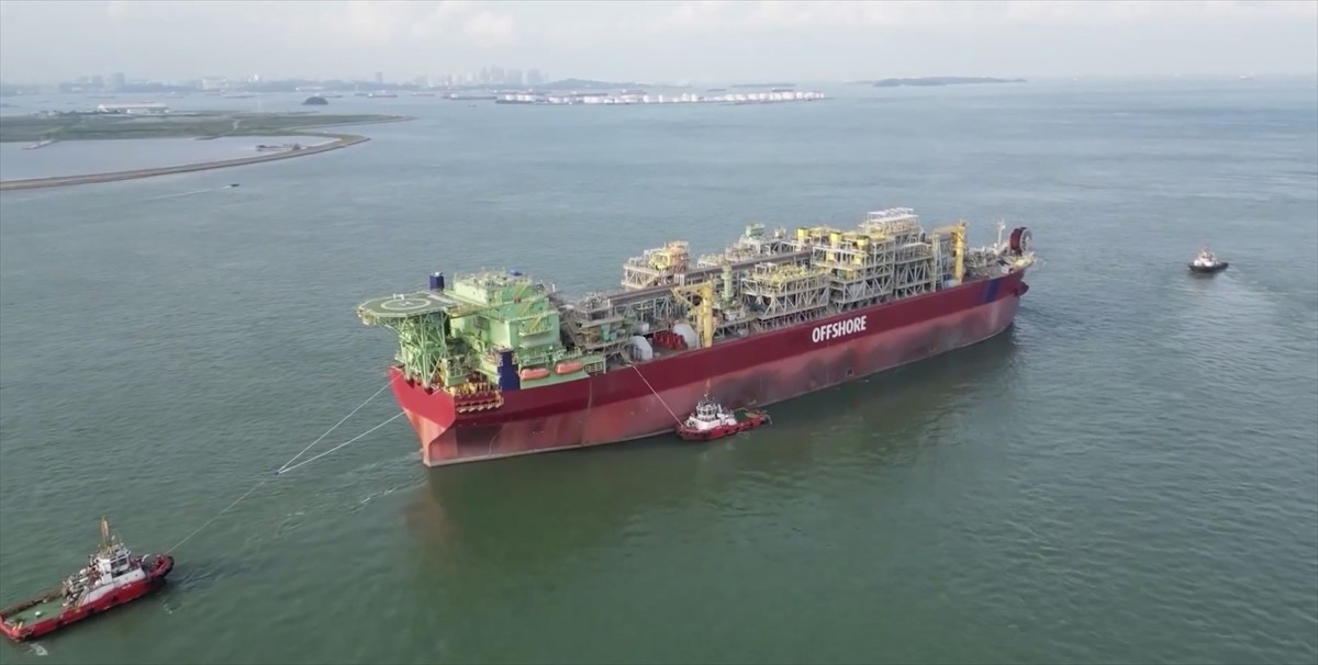 Enerji ve Tabii Kaynaklar Bakanı Alparslan Bayraktar, Türkiye'nin enerji filosunun yeni üyesi...