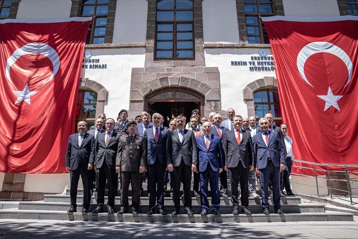 Erzurum Kongresi'nin 105. yıl dönümü dolayısıyla kutlama töreni düzenlendi. Erzurum Kongre...