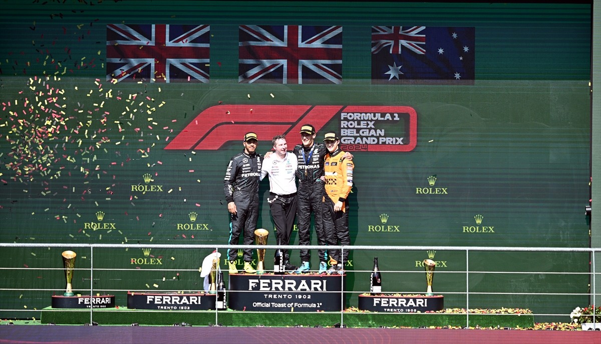 Formula 1 Dünya Şampiyonası'nda sezonun 14. ayağı Belçika Grand Prix'sine Mercedes takımının...