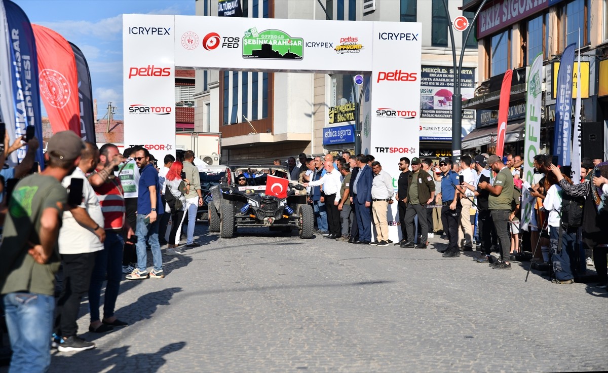 Giresun'un Şebinkarahisar ilçesinde 2024 PETLAS Türkiye Offroad Şampiyonası'nın 3. ayağı için...