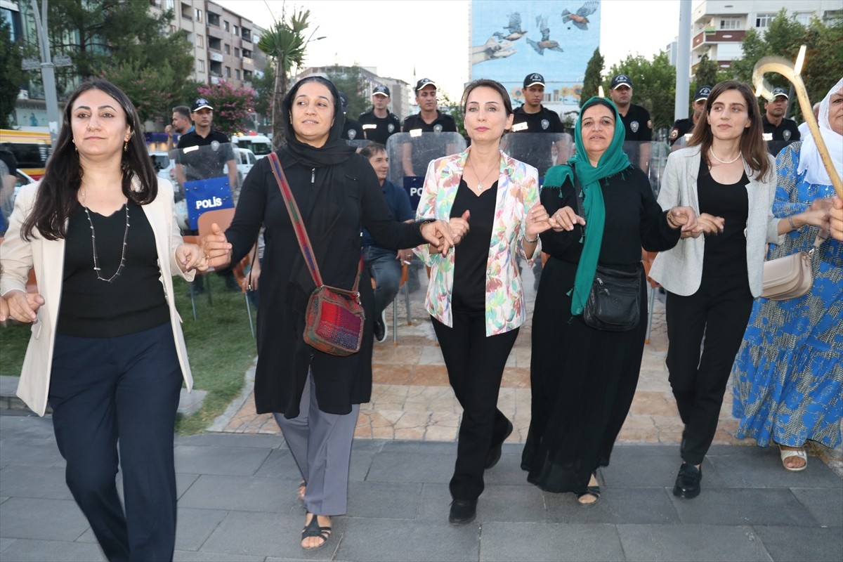 Halkların Eşitlik ve Demokrasi Partisi (DEM Parti) Eş Genel Başkanı Tülay Hatimoğulları...