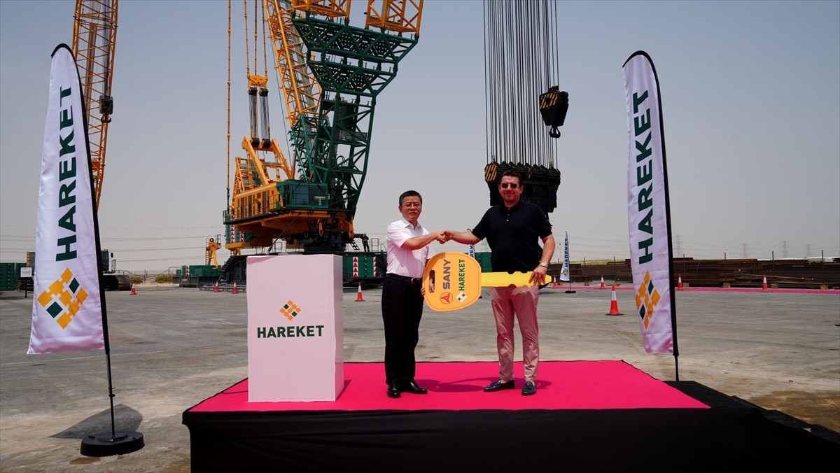 Hareket Proje Taşımacılığı ve Yük Mühendisliği AŞ, 2 bin 200 ton kapasiteli paletli vinç yatırımı...