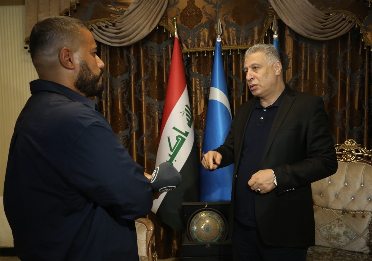 Irak Meclisi Türkmen Grubu Başkanı ve Irak Türkmen Cephesi (ITC) Milletvekili Erşat Salihi, Kerkük...