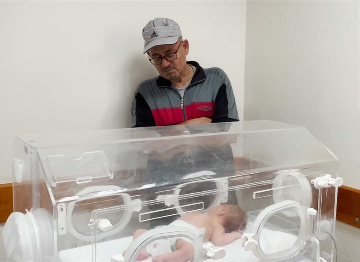 İsrail'in vurduğu Filistinli hamile kadının bebeği, sezaryen operasyonuyla hayata tutundu....