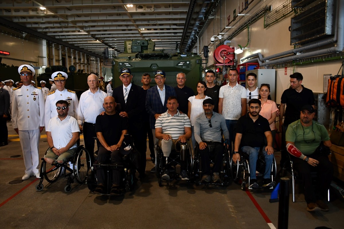 Kıbrıs Barış Harekatı'nın 50'nci yıl dönümü anma etkinlikleri kapsamında Kuzey Kıbrıs Türk...