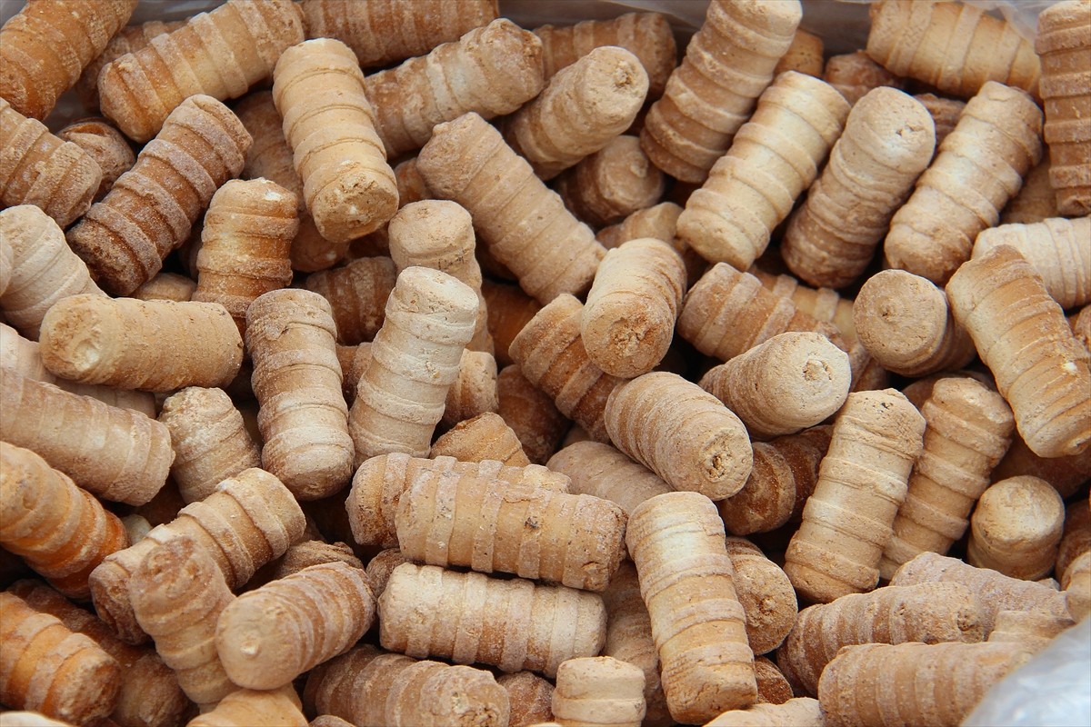 Kırgızistan'da popülerliği artan geleneksel el yapımı yiyecek kurut, tat çeşitliliğiyle pazarda...