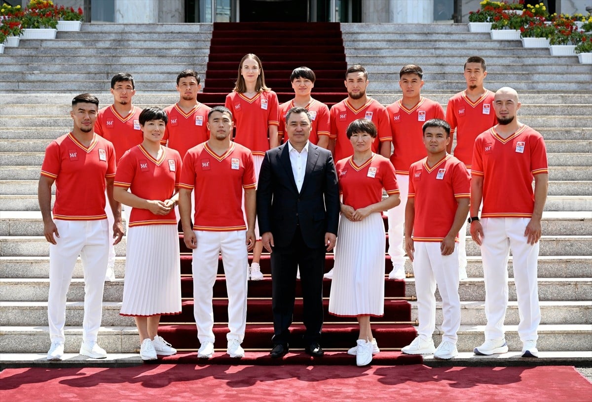  Kırgızistan, Paris 2024 Olimpiyat Oyunları'nda, 5 branşta toplam 16 sporcuyla temsil edilecek....