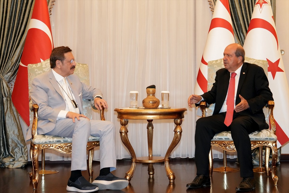 Kuzey Kıbrıs Türk Cumhuriyeti (KKTC) Cumhurbaşkanı Ersin Tatar, Türkiye Odalar ve Borsalar Birliği...