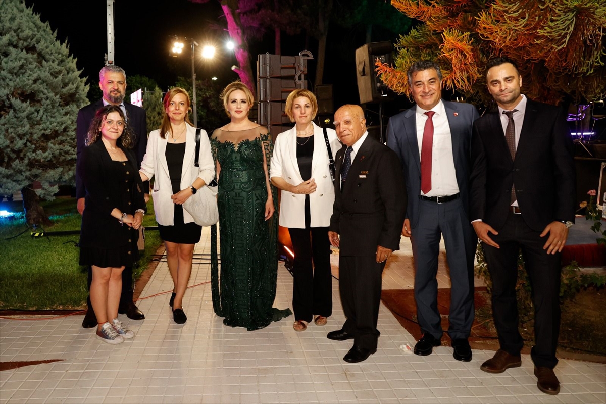 Kuzey Kıbrıs Türk Cumhuriyeti (KKTC) Cumhurbaşkanı Ersin Tatar ve eşi Sibel Tatar, 20 Temmuz Barış...