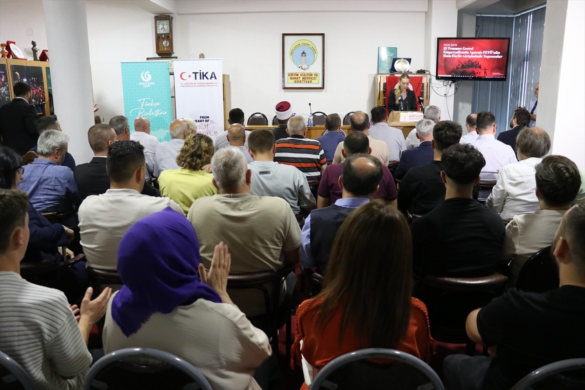 Kuzey Makedonya’nın kuzeybatısındaki Gostivar şehrinde Fetullahçı Terör Örgütü'nün (FETÖ) 15...