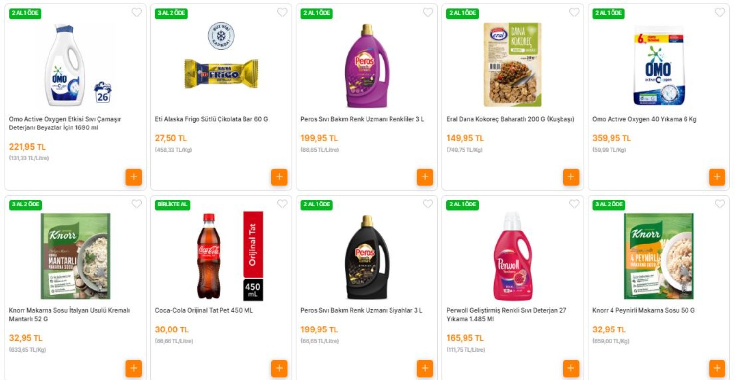 migros çoklu indirim
