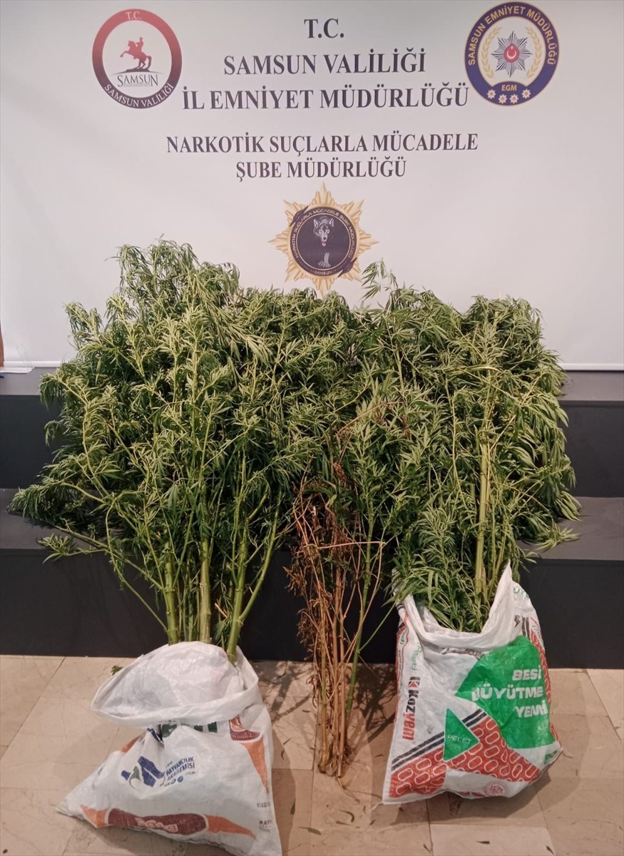 Samsun'da gerçekleştirilen denetimlerde 17 şüpheli gözaltına alındı. Yapılan aramada 121 sentetik...
