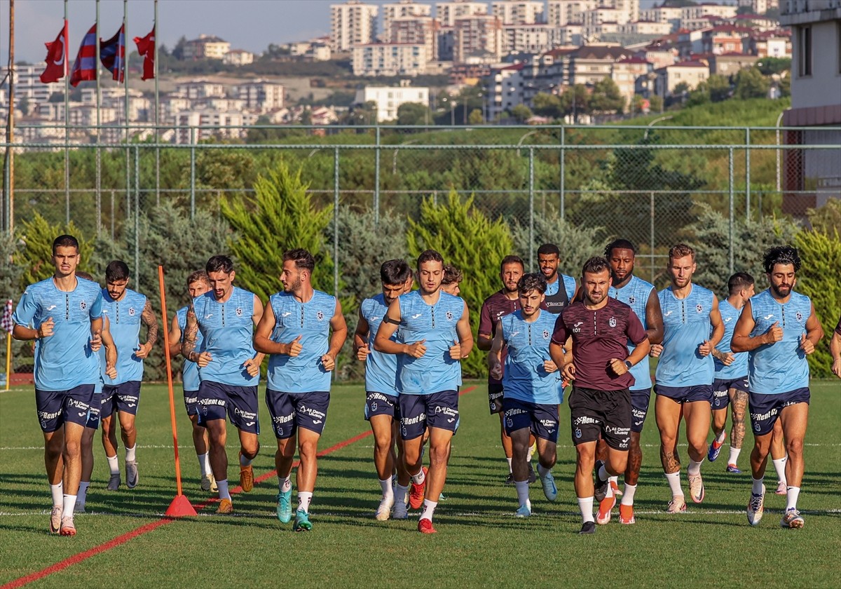 Trabzonspor, UEFA Avrupa Ligi 2. eleme turu rövanşında 1 Ağustos Perşembe günü sahasında...