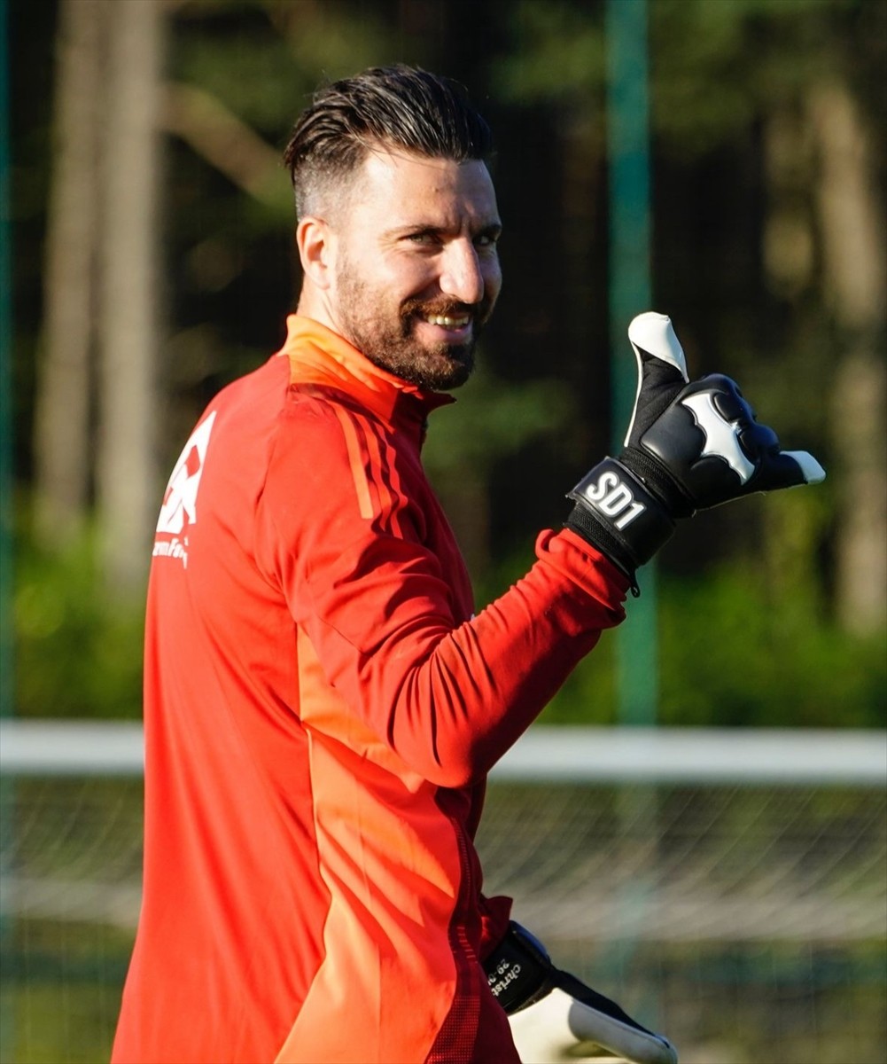 Trendyol Süper Lig ekiplerinden Gaziantep FK'nin yeni sezon hazırlıkları kapsamında Düzce kampı...