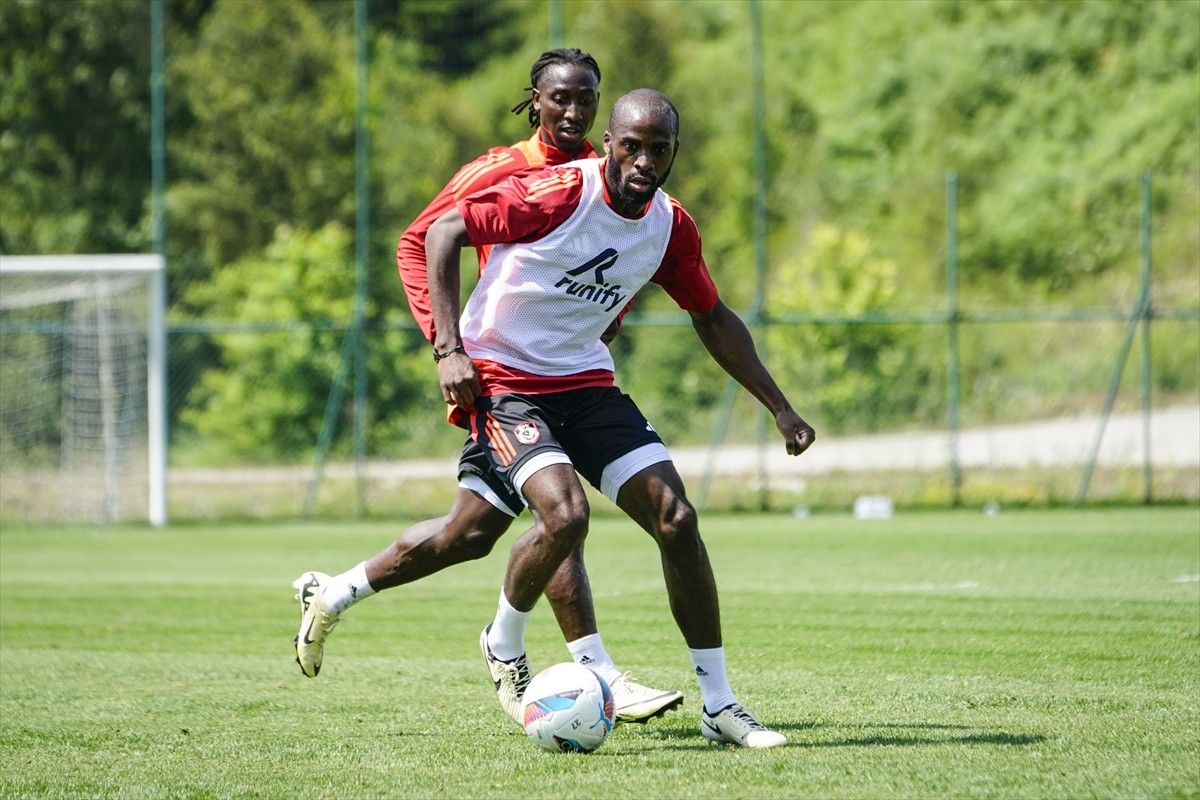 Trendyol Süper Lig ekiplerinden Gaziantep FK'nin yeni sezon hazırlıkları kapsamında kampta...