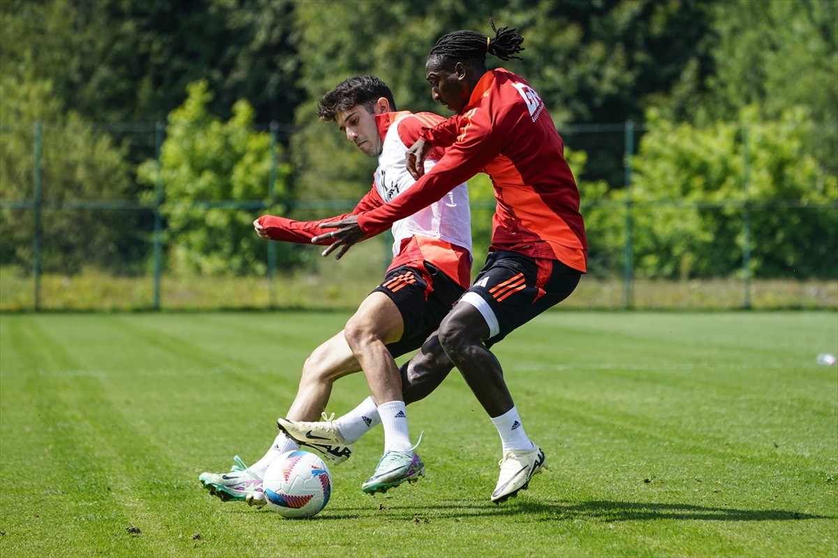 Trendyol Süper Lig ekiplerinden Gaziantep FK'nin yeni sezon hazırlıkları kapsamında kampta...