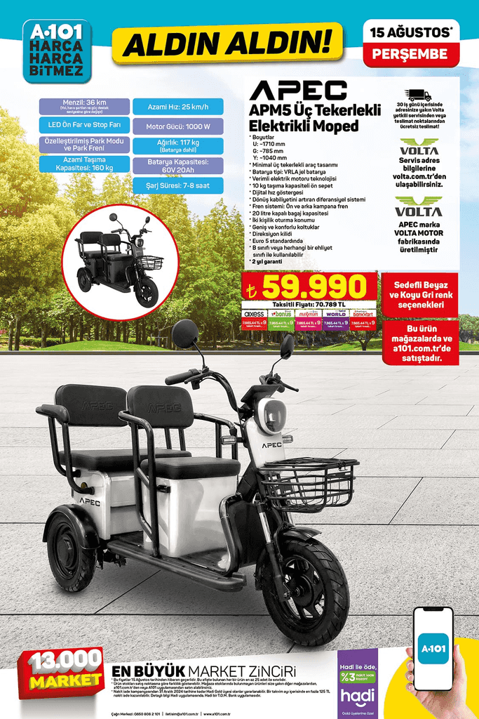 A101 15-21 Ağustos 2024 indirimli ürünler kataloğu yayınlandı: Yüzlerce üründe indirim yağmuru