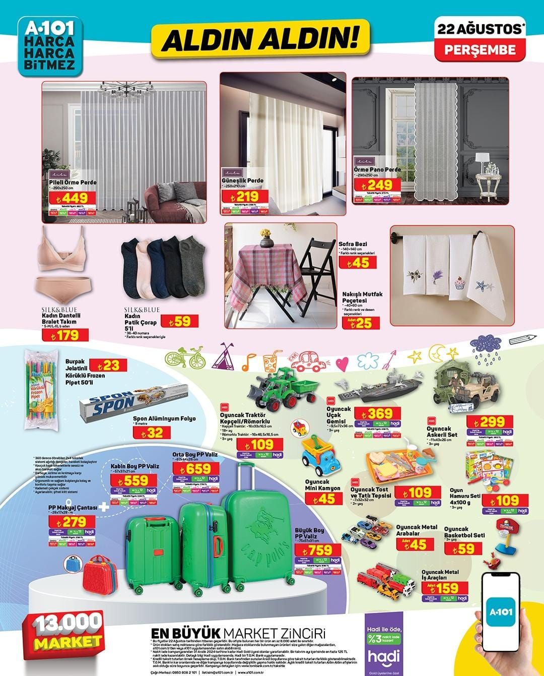 A101 22-28 Ağustos 2024 Kataloğu Yayınlandı! Cazip Fırsatlar Sizi Bekliyor: İşte İndirime Giren Ürünler
